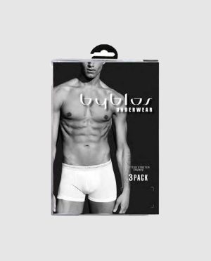 BYBLOS BOXER 3PACK ΜΟΝΟΧΡΩΜΑ