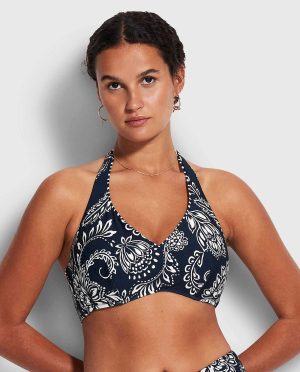 SEAFOLLY ΜΑΓΙΟ ΜΠΑΝΕΛΑ ΛΑΧΟΥΡ