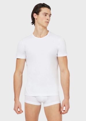 ARMANI T-SHIRT ΑΝΔΡΙΚΟ ΛΑΙΜΟΚΟΨΗ