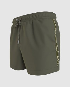 CK ΜΑΓΙΟ SHORTS ΦΑΣΑ ΛΕΠΤΗ ΓΡΑΜΜΑΤΑ