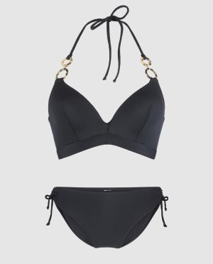 LINGADORE BIKINI ΤΡΙΓΩΝΟ ΜΟΝΟΧΡΩΜΟ ΕΝΙΣΧΥΜΕΝΟ