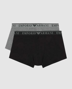 ARMANI BOXER 2PACK ΑΝΑΓΛΥΦΟ ΛΑΣΤΙΧΟ