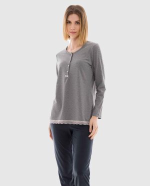 PINKLABEL ΠΥΖΑΜΑ ΠΑΤΙΕΛΤΑ ΡΙΓΕ