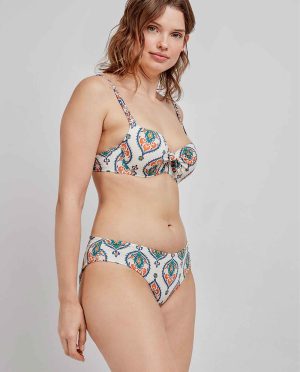 GISELA BIKINI ΕΜΠΡΙΜΕ ΕΝΙΣΧΥΜΕΝΟ ΜΕ ΣΛΙΠ ΔΙΠΛΗΣ ΟΨΗΣ